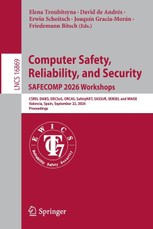 Computer Safety, Reliability, and Security. SAFECOMP 2026 Workshops