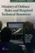 Ministry of Defence Roles and Required Technical Resources