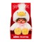 MONCHHICHI Pliušinė beždžionėlė su ančiuko kostiumu, 18 cm