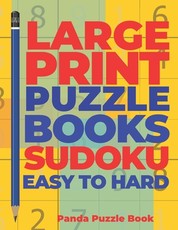 Large Print Puzzle Books Sudoku Easy To Hard