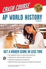 AP(R) World History Crash Course, 2nd Ed.,  Book + Online