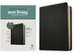 NLT Wide Margin Bible, Filament Enabled Edition (Red Letter, Genuine Leather, Black)