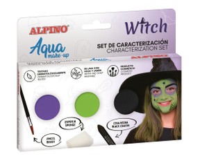 Makiažo rinkinys ALPINO Witch Aqua make-up 3sp