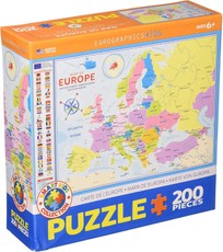 Dėlionė „Europos žemėlapis“ 200 d.