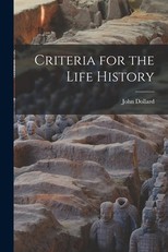 Criteria for the Life History