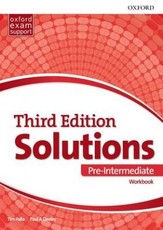 Solutions Pre-Intermediate Workbook (pratybos, 3rd. edition)
