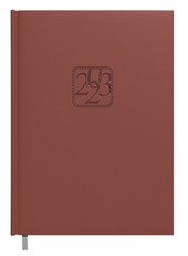 Darbo knyga-kalendorius 2023 m. A5 rudos sp.