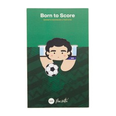 Magnetinis knygos skirtukas „Born to Score“