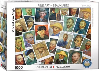 Dėlionė „Van Gogho selfiai“, 1000 detalių