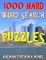 1000 Hard Word Search Puzzles