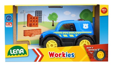 Workies Police, 12 cm (atidaryta pakuotė)
