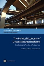 The Political Economy of Decentralization Reforms