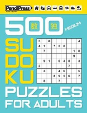 500 Medium Sudoku Puzzles for Adults (with answers)