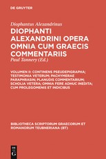 Opera Omnia Cum Graecis Commentariis, Vol. II
