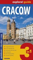 Cracow guidebook + city atlas + map