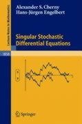 Singular Stochastic Differential Equations