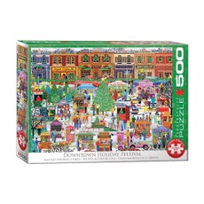 Dėlionė „Šventė miesto centre”, 500 dalių Dėlionė „Šventė miesto centre”, 500 dalių