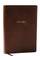 NKJV Foundation Study Bible, Wide-Margin, Brown Leathersoft, Red Letter