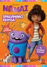 Namai. Spalvinimo knyga