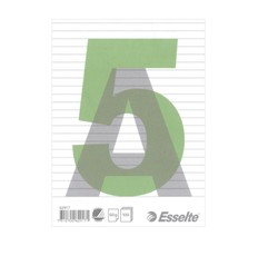Bloknotas klijuotas A5/100l. Esselte linijomis