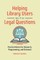 Helping Library Users with Legal Questions