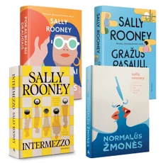 Sally Rooney 4 knygų rinkinys: Normalūs žmonės + Gražus pasauli, kurgi tu + Pokalbiai su draugais + Intermezzo