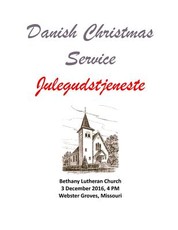 The Danish Julegudstjeneste in St. Louis