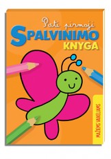 Pati pirmoji spalvinimo knyga. Drugelis