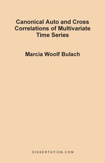 Canonical Auto and Cross Correlations of Multivariate Time Series