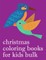 Christmas Coloring Books For Kids Bulk