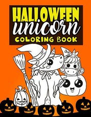 Halloween Unicorn Coloring Book