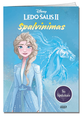 Ledo šalis II. Spalvinimas