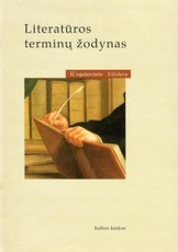 Literatūros terminų žodynas. Eilėdara