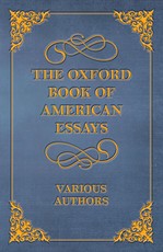 The Oxford Book of American Essays