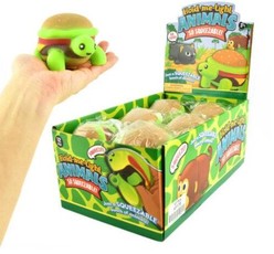 Spaudomas žaislas „Vėžliukas burgeris“, 10cm