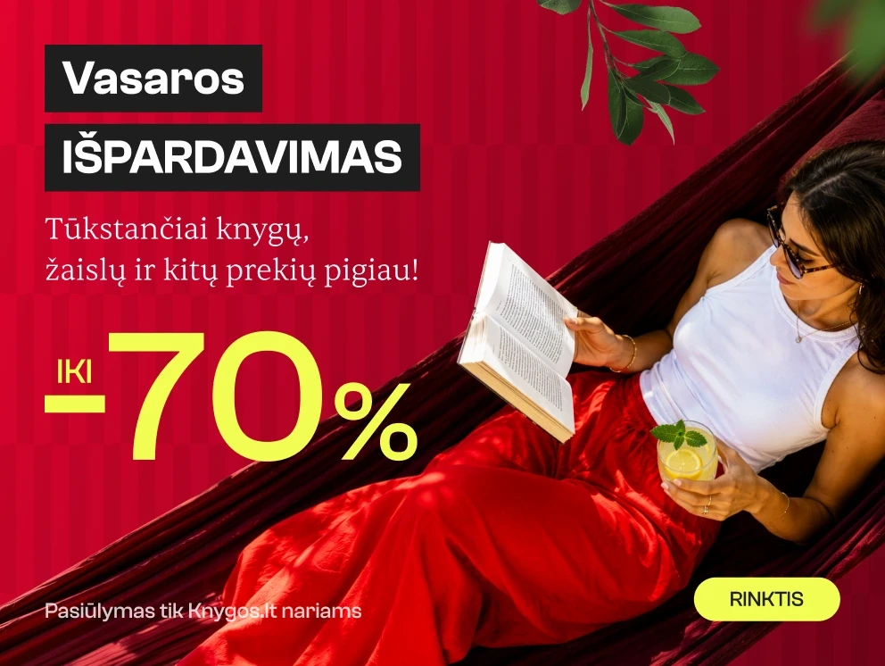 VASAROS IŠPARDAVIMAS - nuolaidos iki 70%!