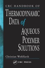 Wohlfarth, C: CRC Handbook of Thermodynamic Data of Aqueous