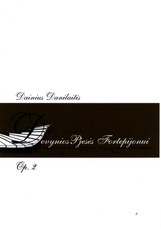 Devynios pjesės fortepijonui Op.2