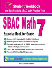 Sbac Math Exercise Book for Grade 7