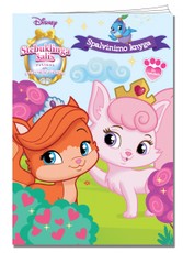 Stebuklinga šalis. Pasakos apie princesių gyvūnus. Spalvinimo knyga