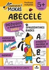 Šuniukas Mokas. Abėcėlė