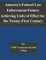 America's Federal Law Enforcement Future