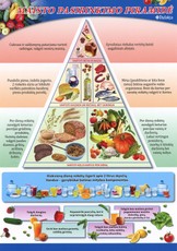 Maisto pasirinkimo piramidė (A4)