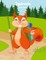 Squirrels Coloring Book 2