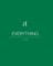 Everything I am - Green 8x10