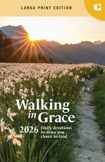 Walking in Grace 2026 Large Print
