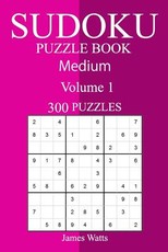 300 Medium Sudoku Puzzle Book