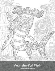Wonderful Fish Coloring Book for Grown-Ups 1