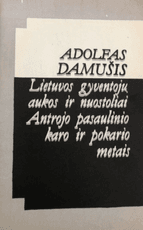 Lietuvos gyventojų aukos ir nuostoliai Antrojo pasaulinio karo ir pokario metais