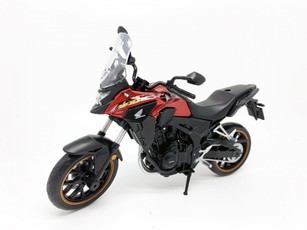 MSZ modelinis motociklas Honda CB400X 1:12, raudonas